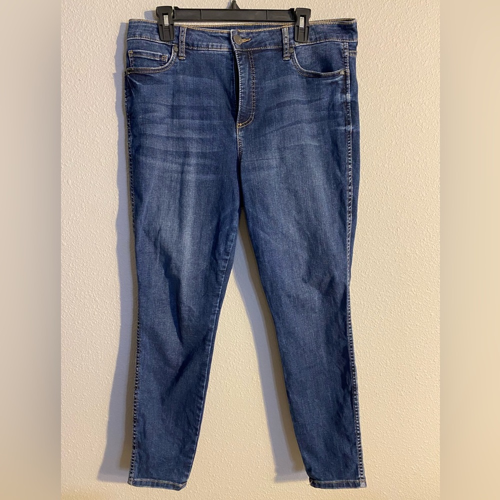 KUT FROM THE CLOTH | Donna Fab Ab Ankle Skinny High Rise | EUC | Size 12